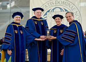 2013 Laetare Medalists and Notre Dame President Rev. John I. Jenkins, C.S.C.