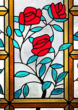 Malloy Hall stained glass window