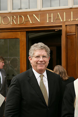 Trustee John W. “Jay” Jordan at the Jordan Hall dedication