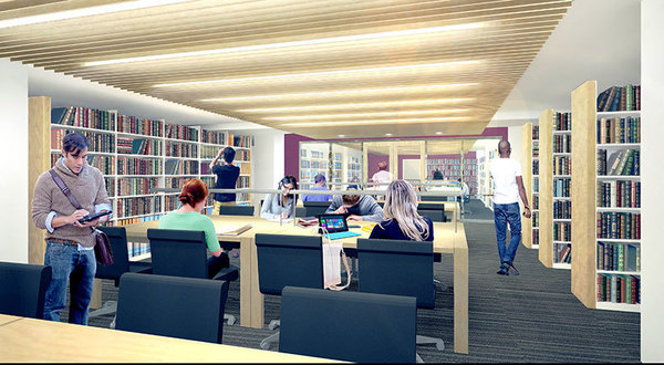 Library renovation - Level 10 reading room