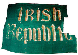 Ireland 1916 flag (credit: National Museum of Ireland)