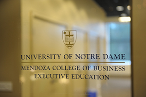 Mendoza College of Business Executive Education