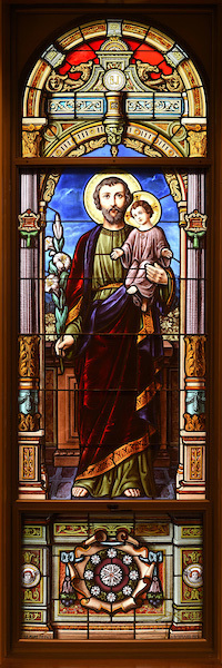 St. Edward's Chapel Joseph Window