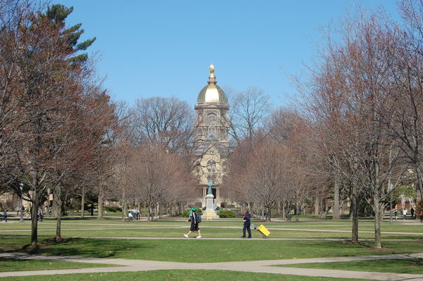 Mid-March at Notre Dame