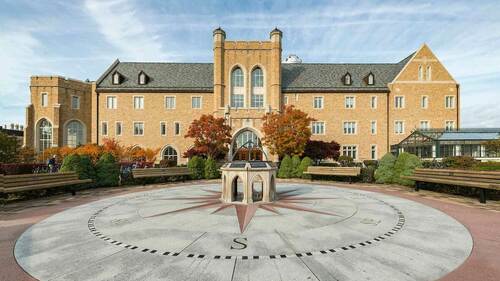 Jordan Hall Of Science. Photo by Barbara Johnston/University of Notre Dame.