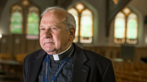 Fr. David Link (Photo by Barbara Johnston/University of Notre Dame)
