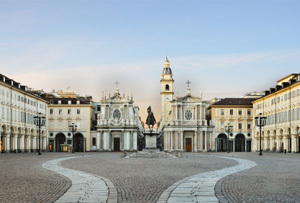 Piazza San Carlo, Torino, Italy