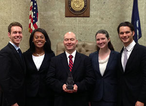 Law School AAJ trial team winners