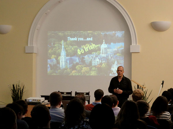 Len Rinaldi presents London lecture