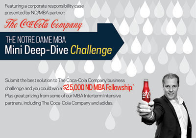 2013 Notre Dame MBA Mini Deep-Dive Challenge