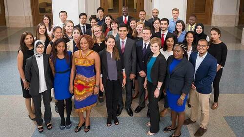 Master of Global Affairs students