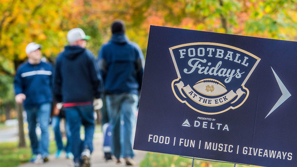 Football Fridays at the Eck to feature food, music, guest appearances
