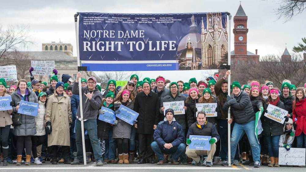 Notre Dame students, faculty and staff to join 2018 March for Life