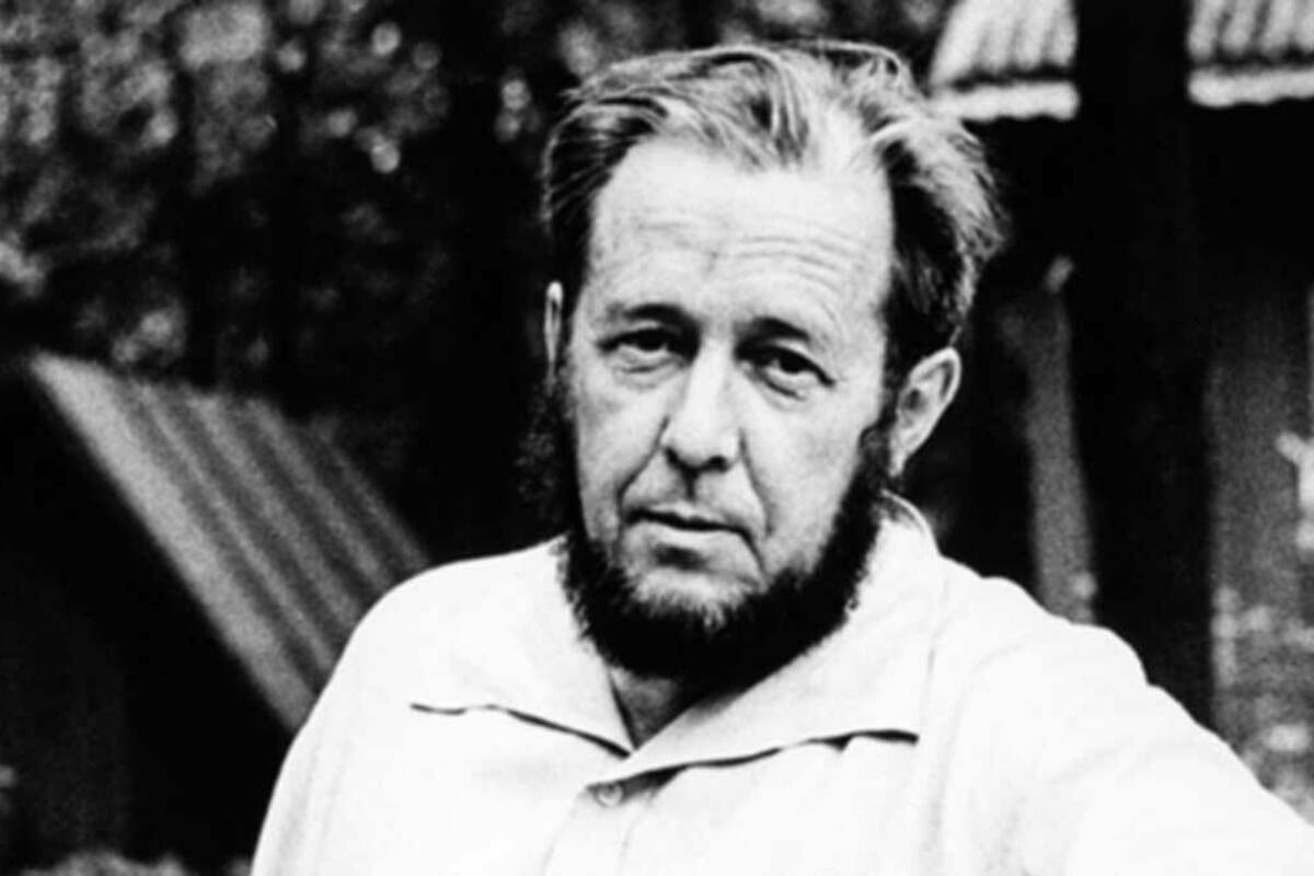 Aleksandr Solzhenitsyn. Credit: Eduard Gladkov