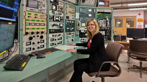 Anna Simon, assistant professor of experimental nuclear physic