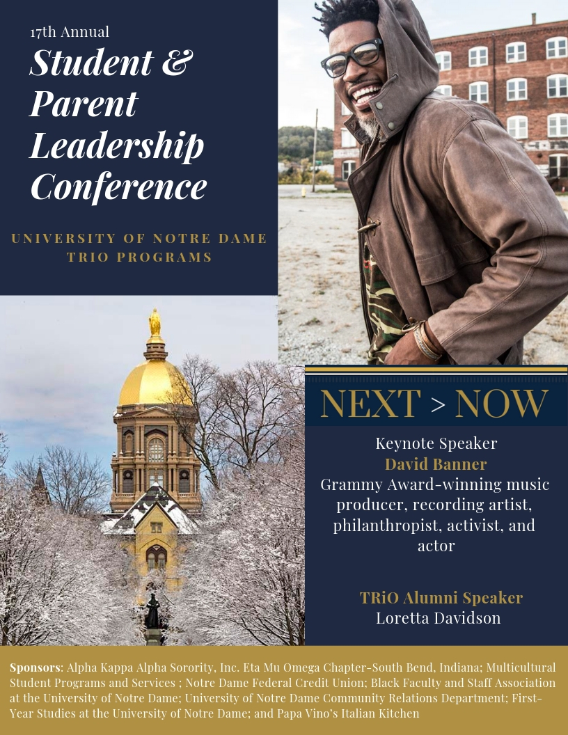 TRiO Programs host 17th annual Student and Parent Leadership Conference News | Notre News | University of Notre Dame