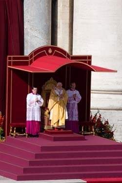 Pope Benedict XVI at Canonization