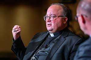 Malta Archbishop Charles Scicluna, adjunct secretary of the Vatican’s Congregation for the Doctrine of the Faith speaks on the sexual abuse crisis in the Catholic Church, part of the 2019-20 Notre Dame Forum: 