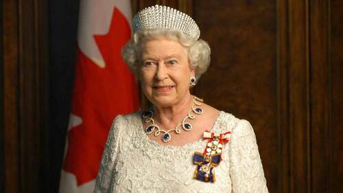 Queen Elizabeth II. Photo by Government of Alberta.