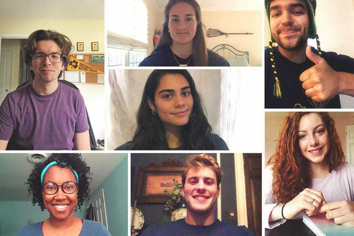 Seven Notre Dame students share diverse pandemic experiences in their words