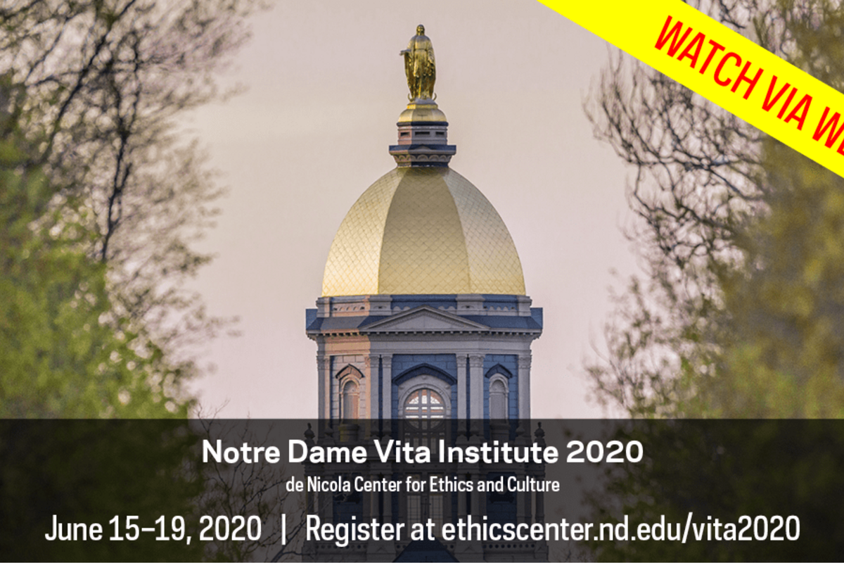 2020 Notre Dame Vita Institute