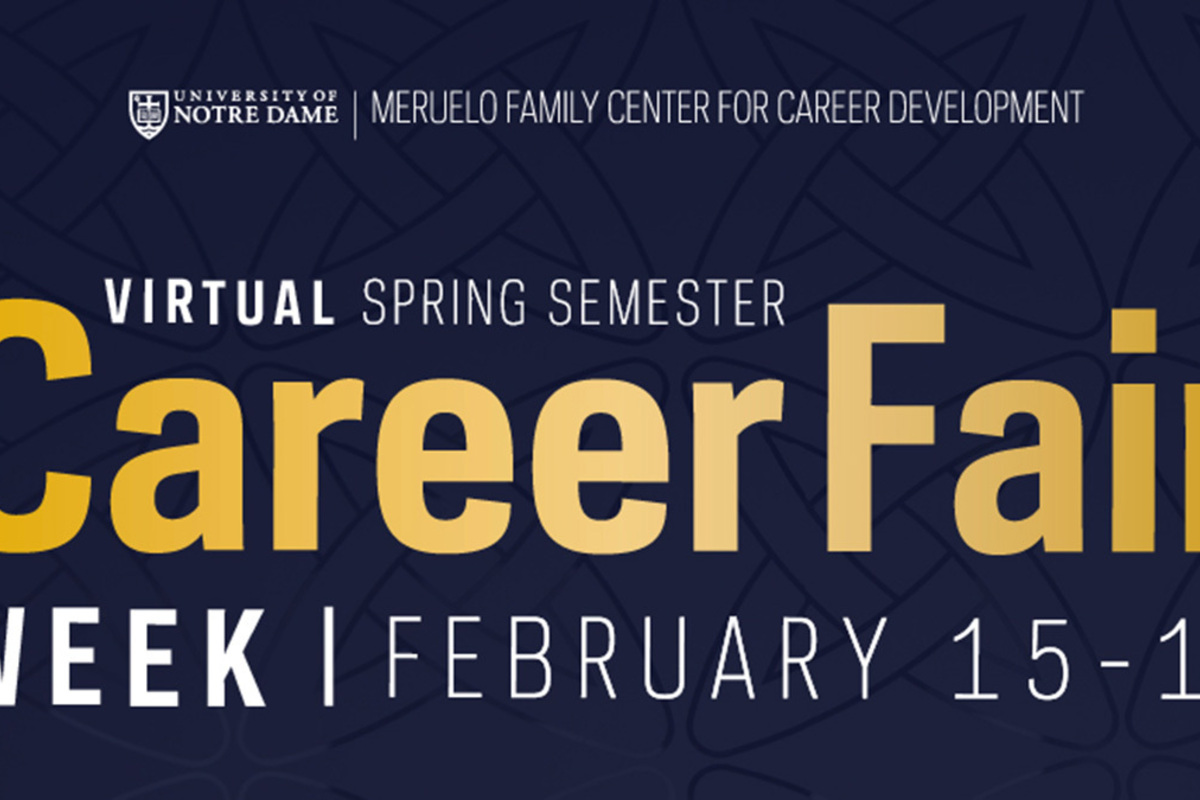 Virtual Spring Semester Career Fair Week 2021