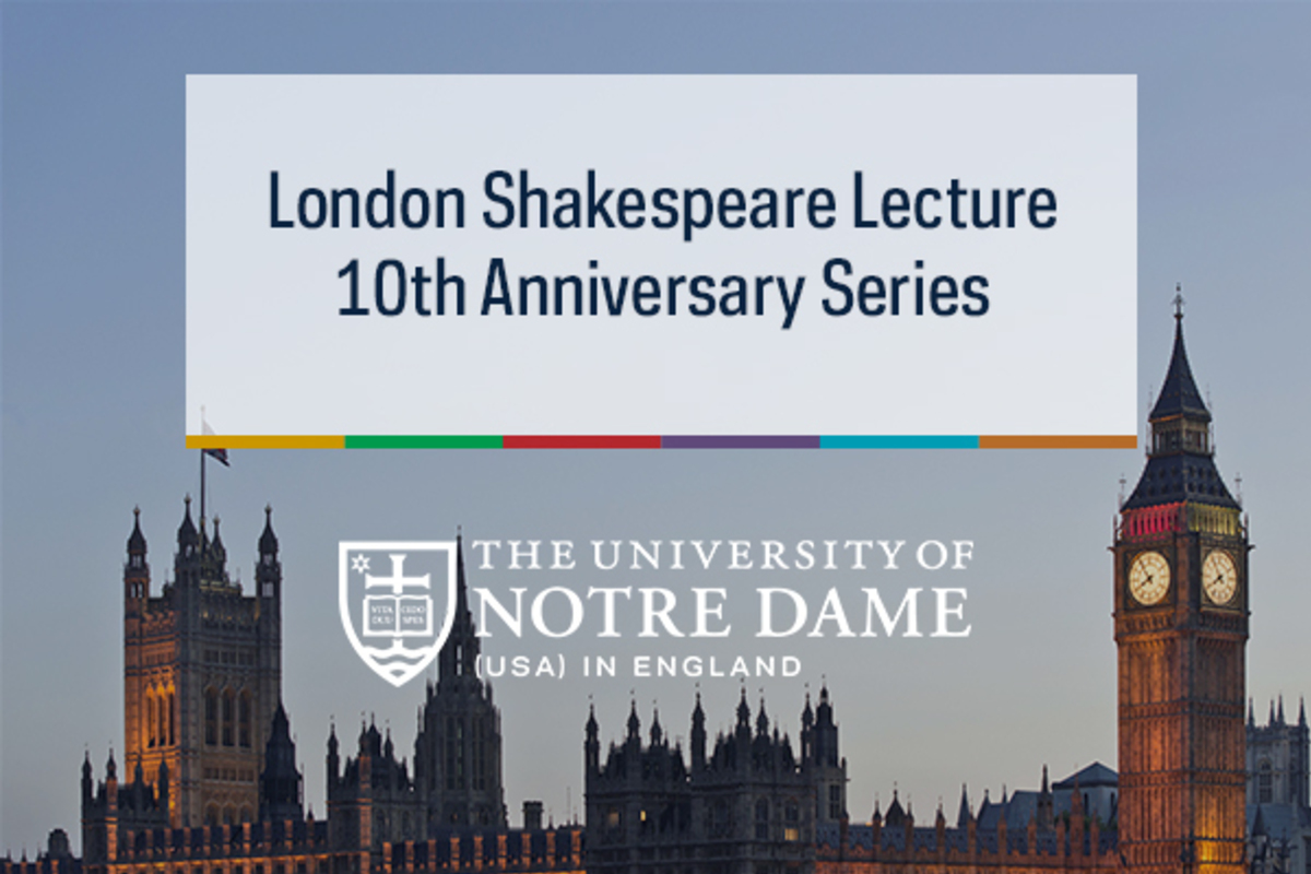 London Shakespeare Lecture Series