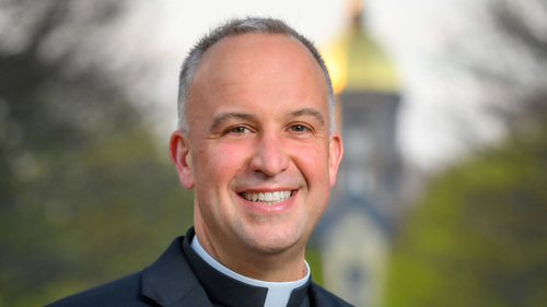 Rev. Gerard J. Olinger, C.S.C.(Photo by Matt Cashore/University of Notre Dame)