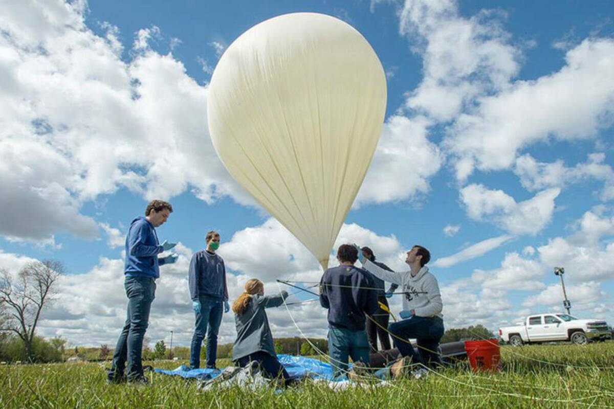IrishSat launches its first high-altitude balloon