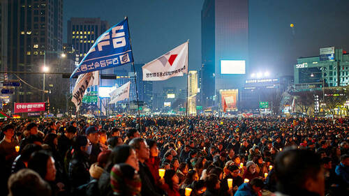 Protest of former South Korean President Park Geun-hye (Photo credit: Mathew Schwartz)