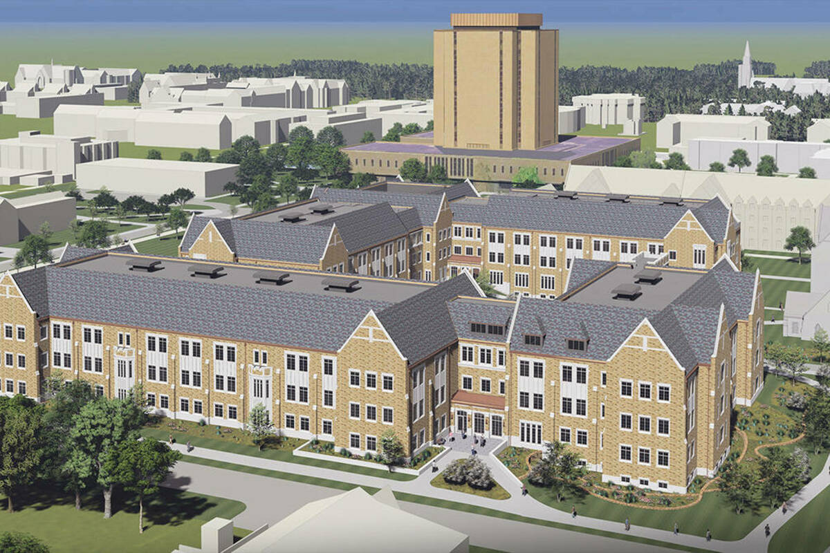 Rendering of East Campus Research Complex.