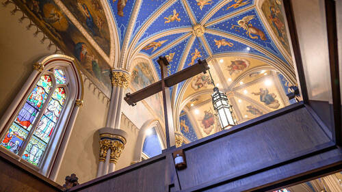 Basilica of the Sacred Heart (Photo by Matt Cashore/University of Notre Dame)
