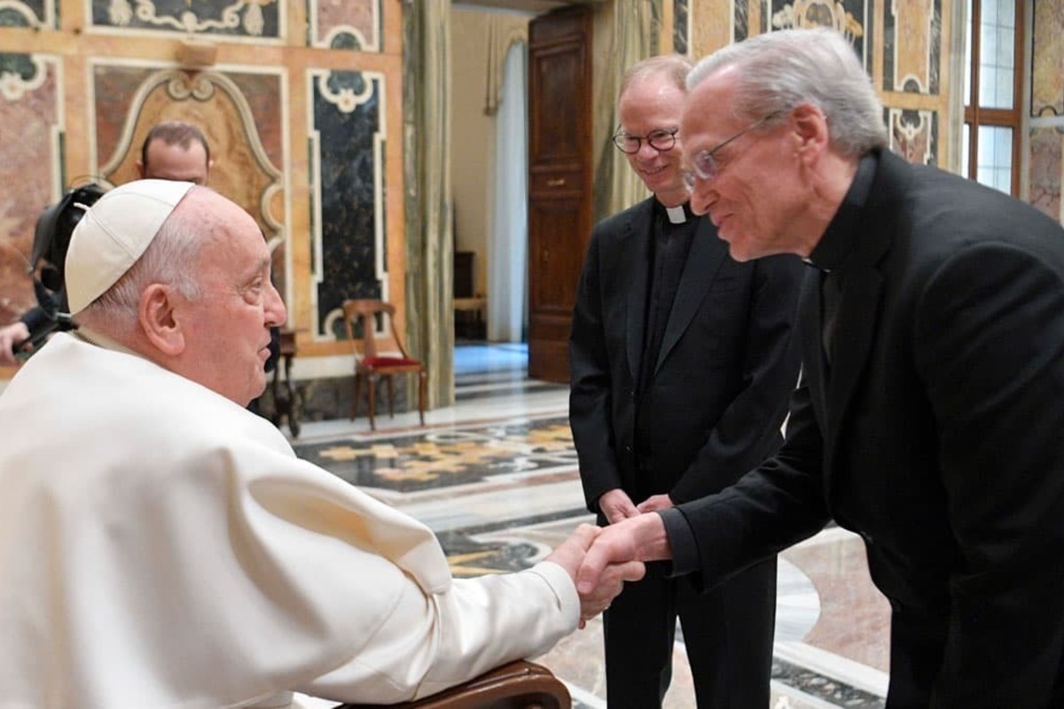 Jenkins Meets Pope Francis
