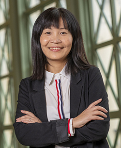 Professor Ming Hu, associate dean for research, scholarship and creative work in the School of Architecture