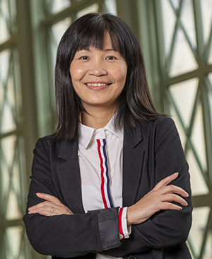 Professor Ming Hu, associate dean for research, scholarship and creative work in the School of Architecture