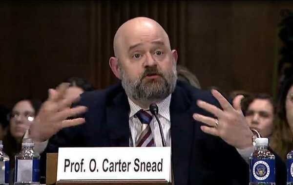 Professor O. Carter Snead testifies before U.S. Senate Judiciary Committee