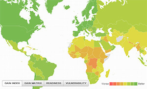 GAIN Index map